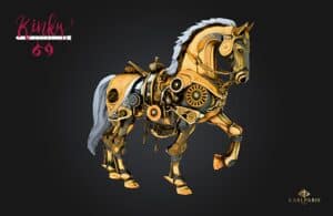 Karlparis Steampunk Stallion Second Life