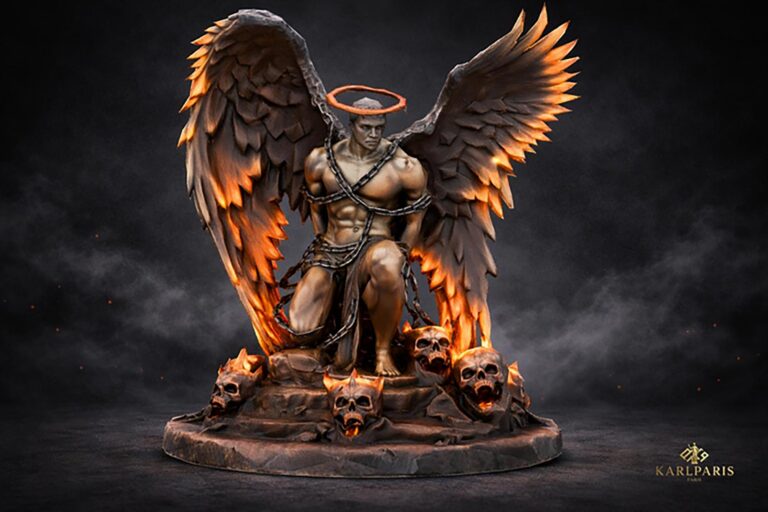 Fallen Angel Statue 1 Second Life