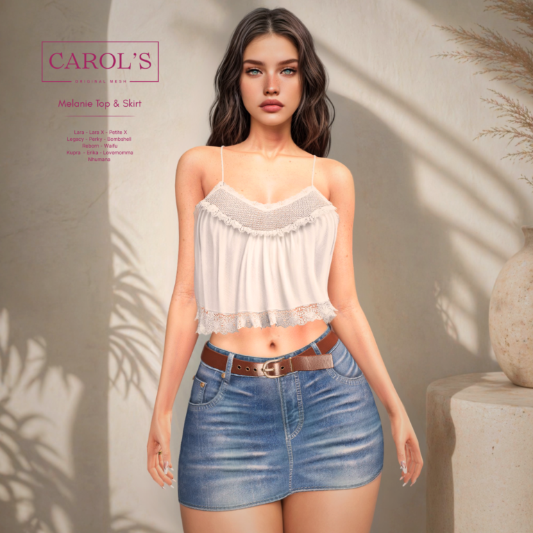 Carols Melanie Top Skirt Second Life