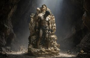 Bound Warrior Statue Second Life