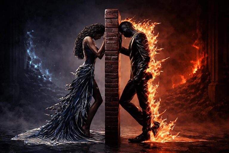 Duality Lovers Sculpture Second Life