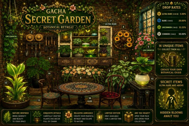 Gacha Secret Garden Second Life