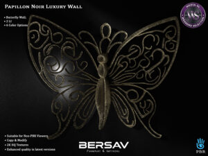 Bersav Papillonnoirwall Media Sl Second Life