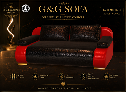 G&g Sofa Second Life