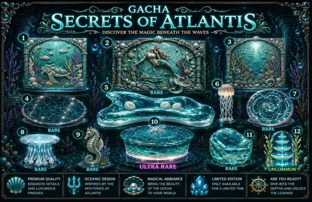 Gacha Secrets Of Atlantis Second Life