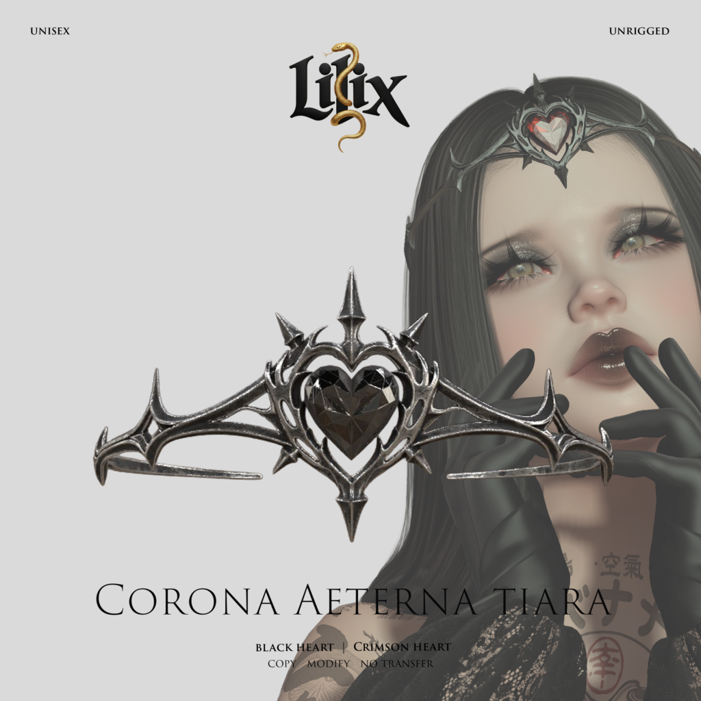 Lilix Vendor Corona Aeterna Tiara Second Life
