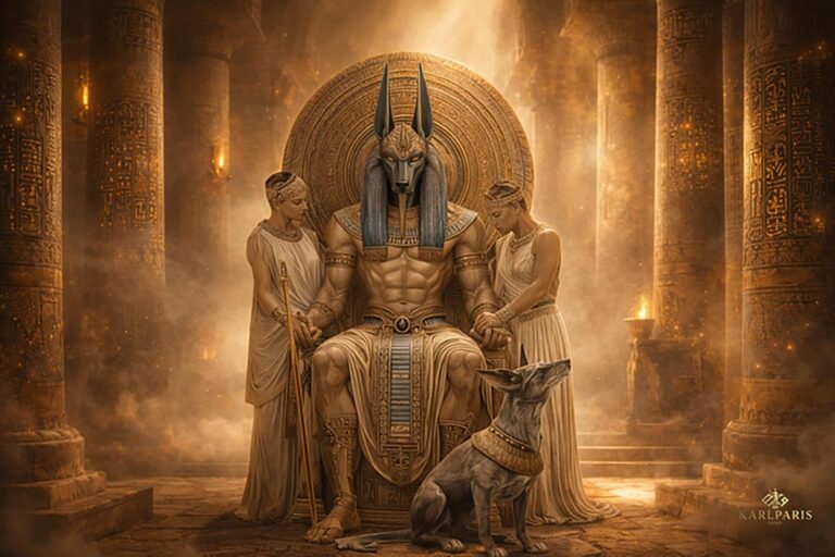 Anubis Throne Egyptian God 1 Second Life