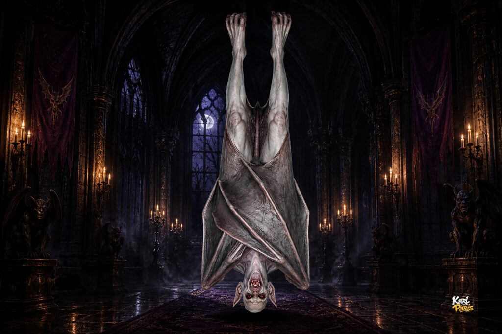 Nosferatu Hanging Bat Second Life
